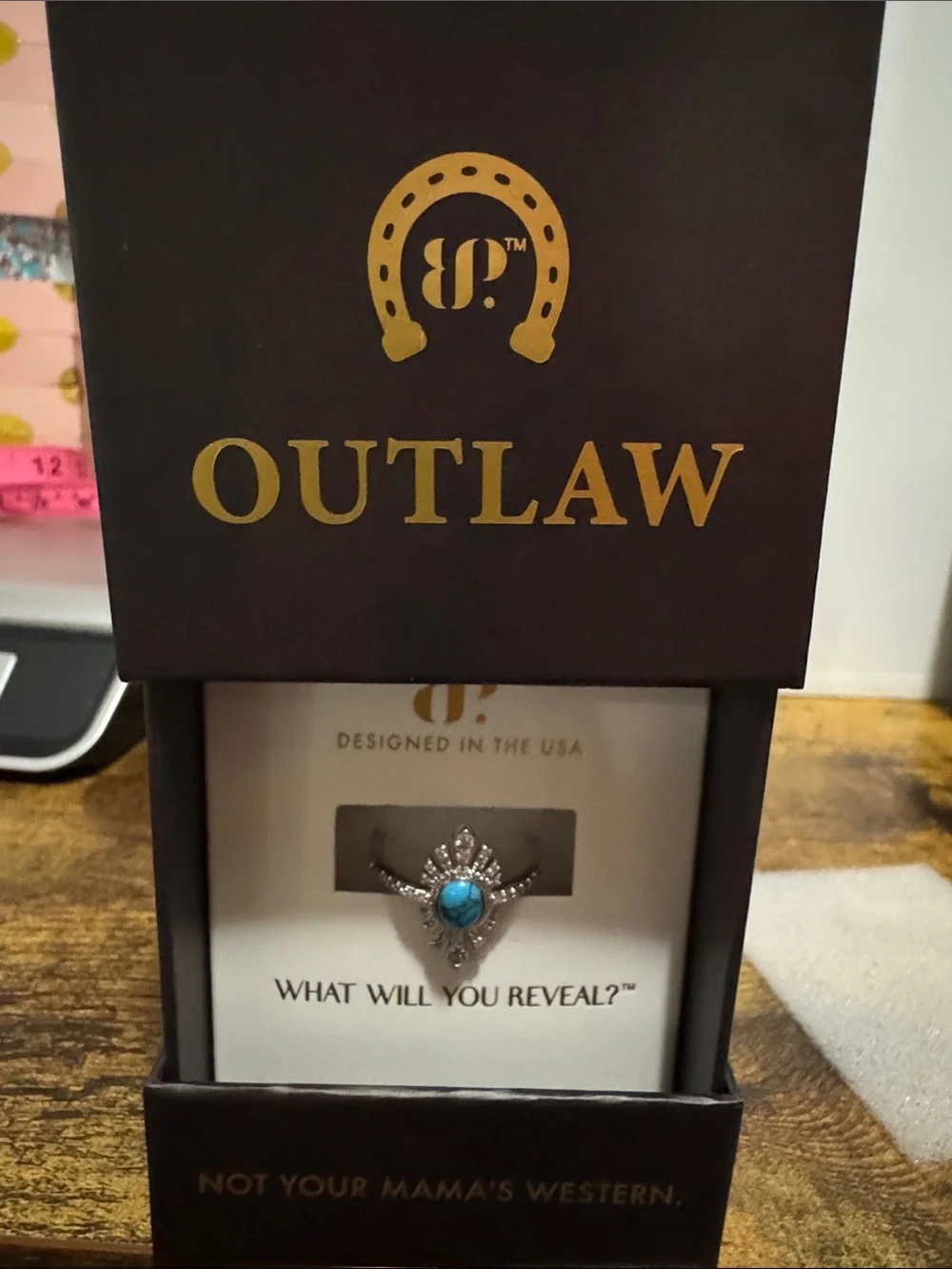 Bomb Party Outlaw Ring size 9